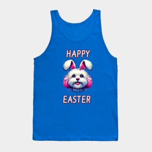 Maltipoo Easter Bunny Tank Top